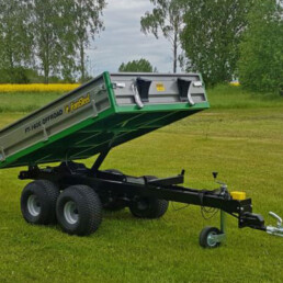aanhangwagen dubbelas